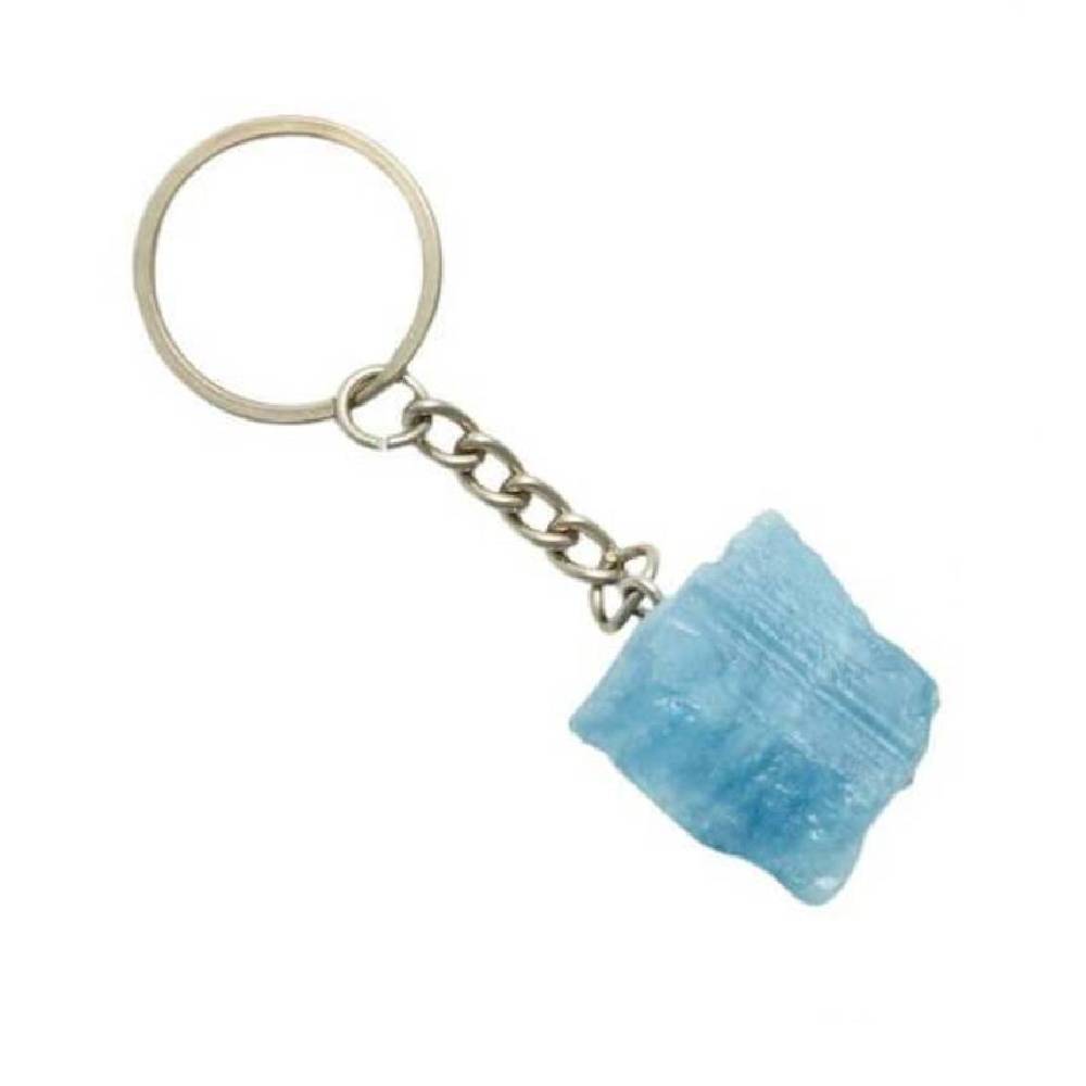 Atslēgu Piekariņš Rough Akvamarīns / Aquamarine Rough