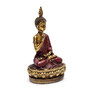Statuja / Dēva Murti Buddha of Reassurance with throne