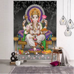 Ielādēt attēlu galerijas skatītājā, Gobelēns Lord Ganesha 70 x 95cm
