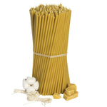 Load image into Gallery viewer, Beeswax Church Candles Honey N60 - 80 minutes,  6.6x205mm
