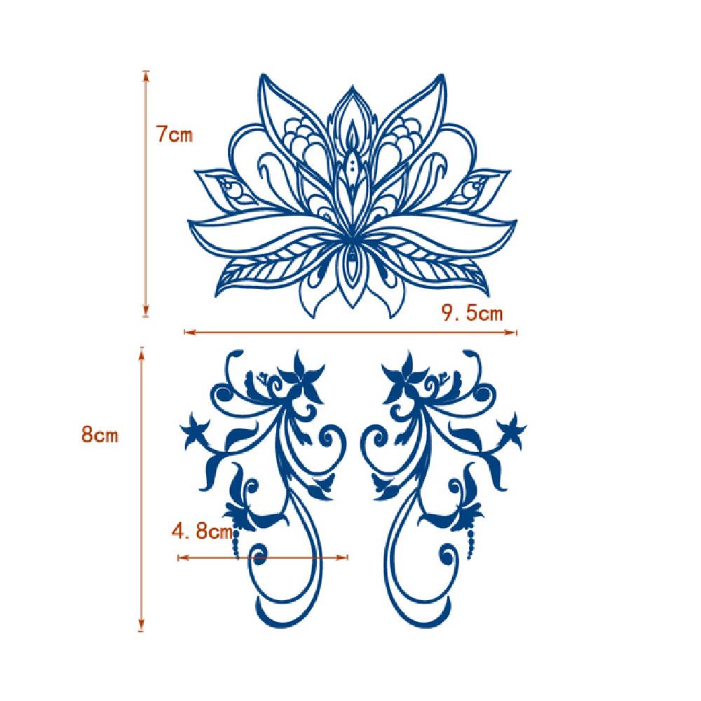 Pagaidu Tetovējumi 11cm x 18cm