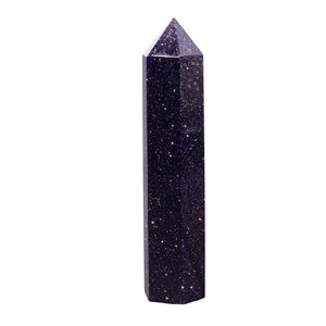 Akmens Zilais Zeltakmens / Blue Goldstone 6-12cm