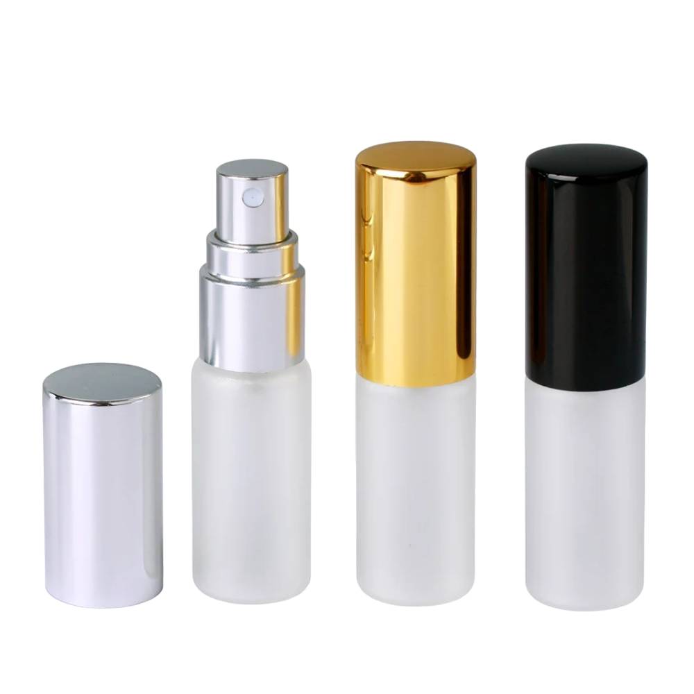 Stikla matēta pudele ar izsmidzinātāju 5ml / 17mm x 65mm