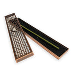 Ielādēt attēlu galerijas skatītājā, Metāla vīraka turētājs japāņu vīraka kociņiem Japan Incense Burner 15cm
