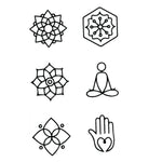 Ielādēt attēlu galerijas skatītājā, Pagaidu Tetovējumi 6cm x 10.5cm
