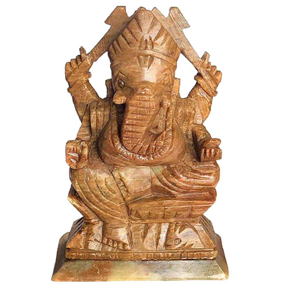 Statuja / Dēva Murti Ganeša / Ganesh Steatite