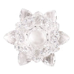 Load image into Gallery viewer, Lotus candle holder crystal S 3x8cm
