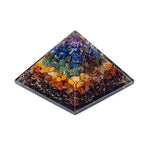 Ielādēt attēlu galerijas skatītājā, Pīramīda Orgonīts 7 Chakra / Orgonite 7 Chakra
