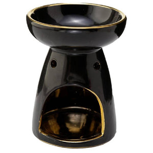 Aroma Lampa Keramika Golden Tree Black 11.5cm