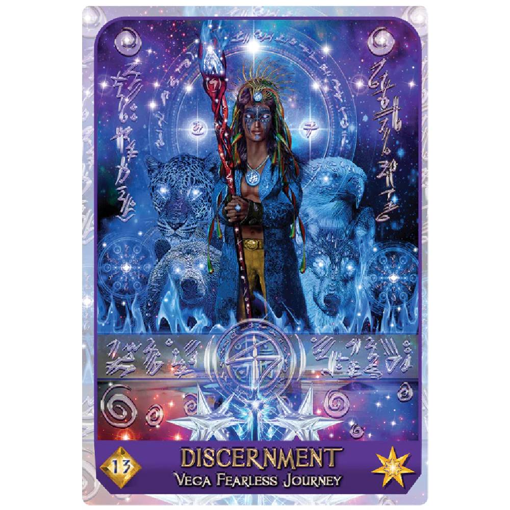 Celestial Frequencies Oracle Cards and Healing Activators Orākuls