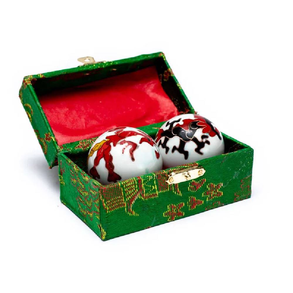 Ķīniešu Veselības Bumbiņas Dragon & Phoenix Ø4cm