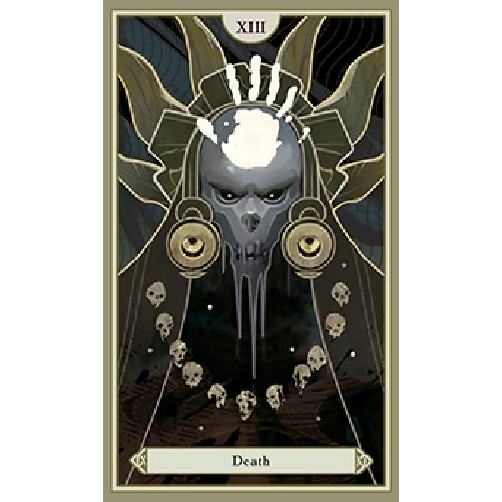 The Elder Scrolls V: Skyrim Tarot Deck and Guidebook Taro Kārtis