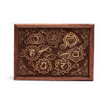 Load image into Gallery viewer, Tarot box 7 chakras engraved
