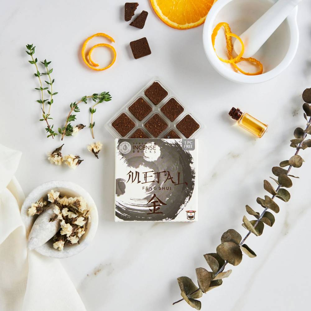 Aromātiskās Briketes Aromafume Feng Shui Metal / Metāls 40g