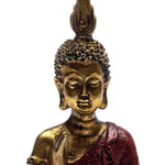 Load image into Gallery viewer, Statuja / Dēva Murti Buddha of Reassurance with throne
