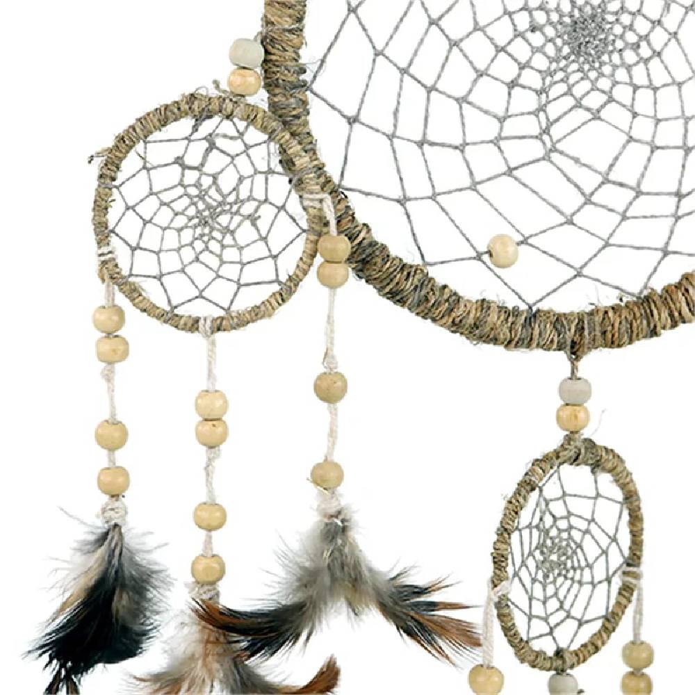 Sapņu Ķērājs Hemp Dreamcatcher 15.5x47cm