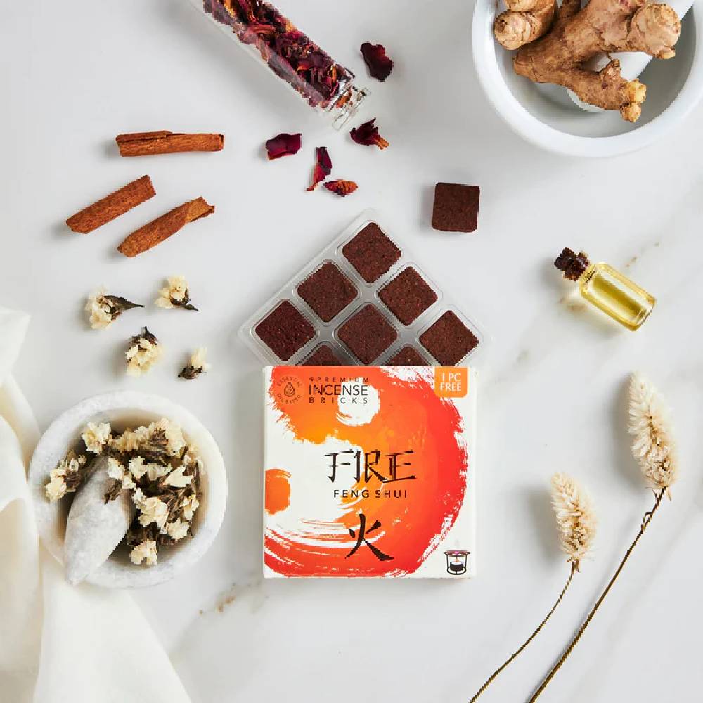 Aromafume Feng Shui incense bricks Fire 40gr