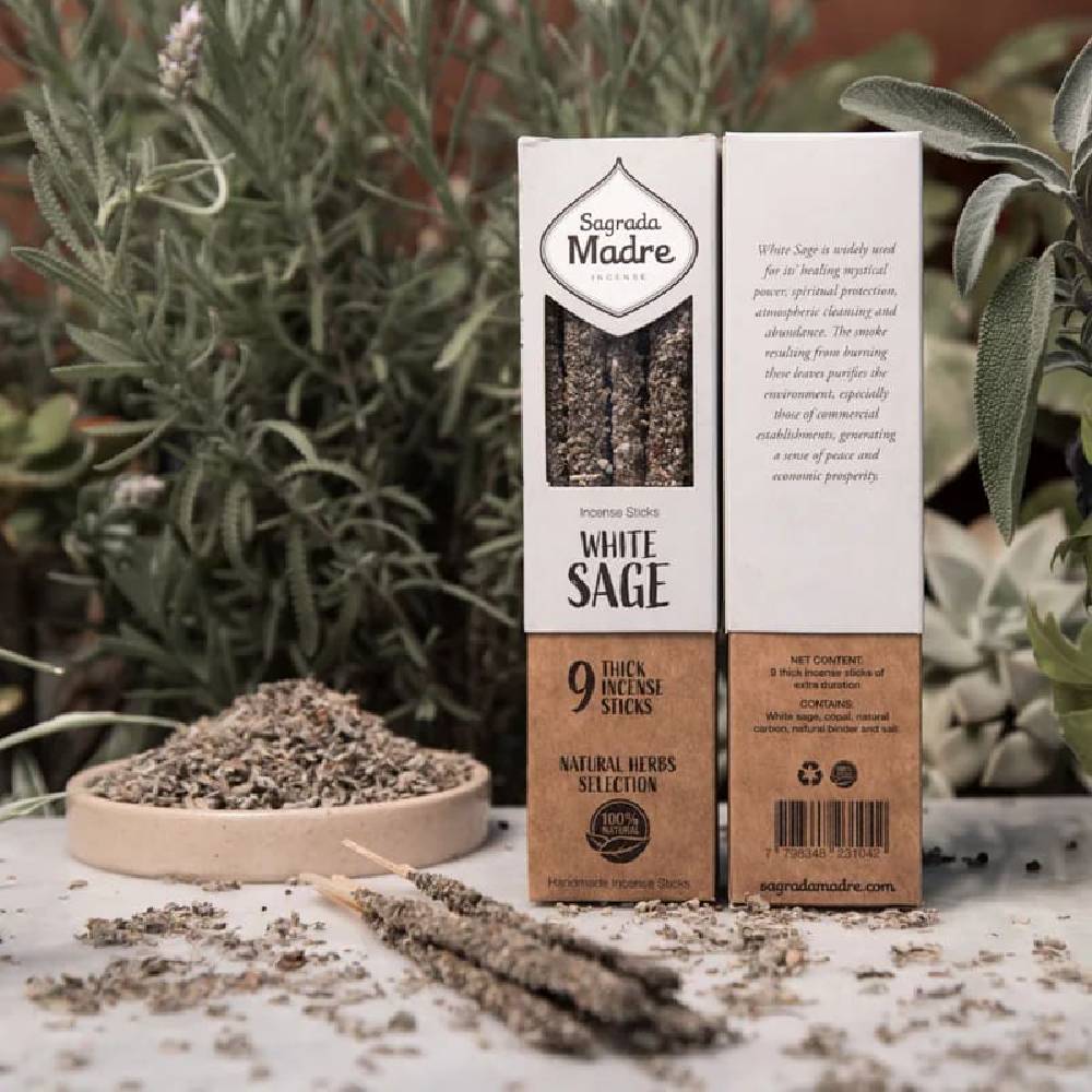 Sagrada Madre Herbal Baltā Salvija / White Sage 9gab
