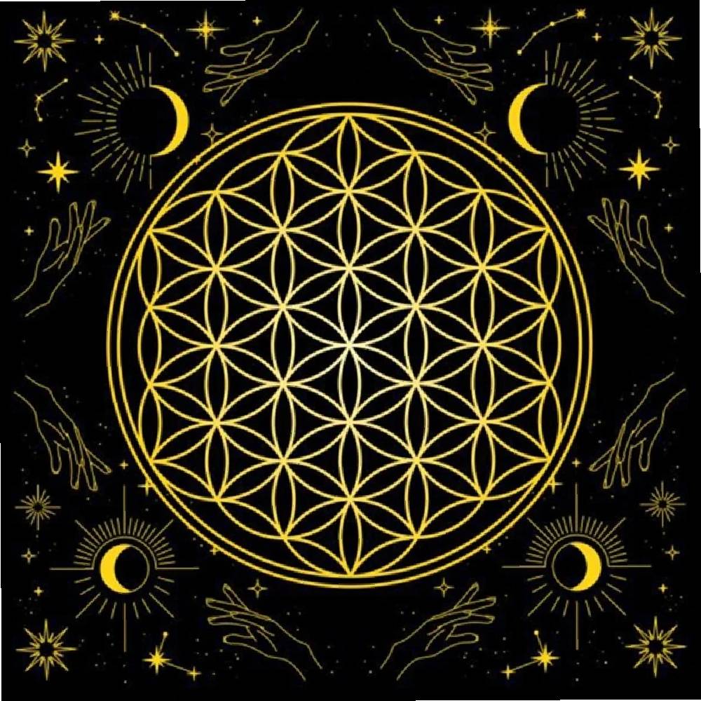 Galdauts Flower of Life / Dzīvības Zieds 50x50cm