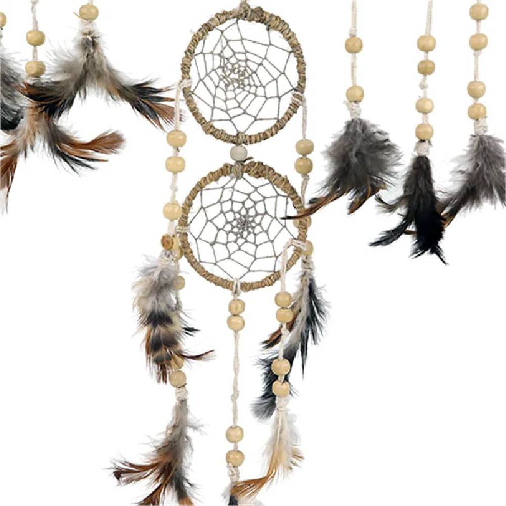 Sapņu Ķērājs Hemp Dreamcatcher 15.5x47cm