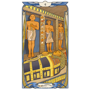 Egyptian Art Nouveau Taro Kārtis