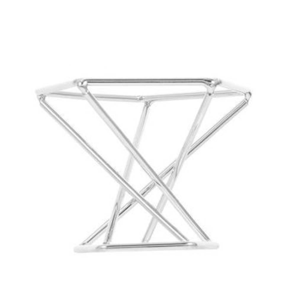 Statīvs Akmeņiem Geometric Silver 4x5.5cm