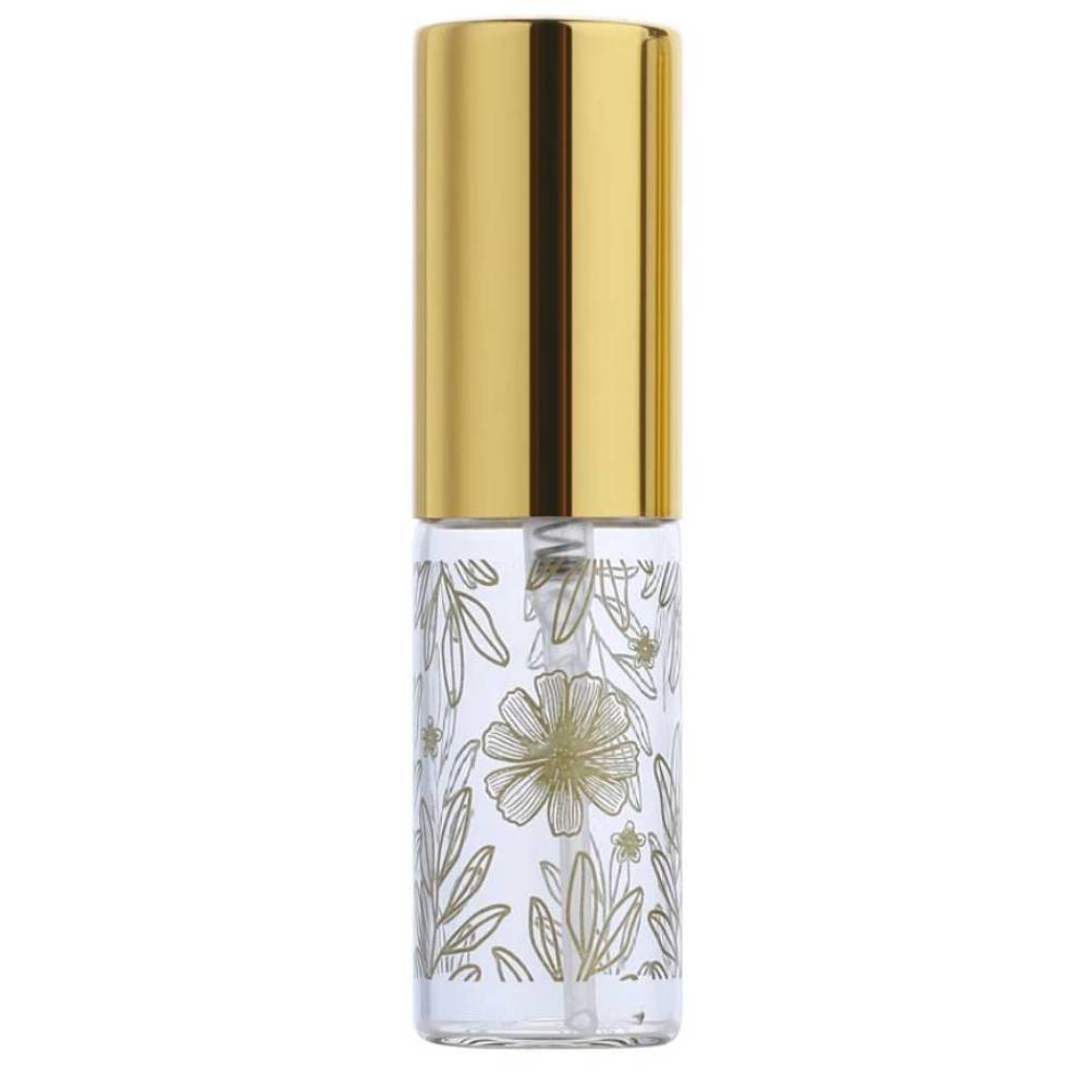 Stikla pudelīte ar izsmidzinātāju 5ml / 17mm x 65mm / 12gr