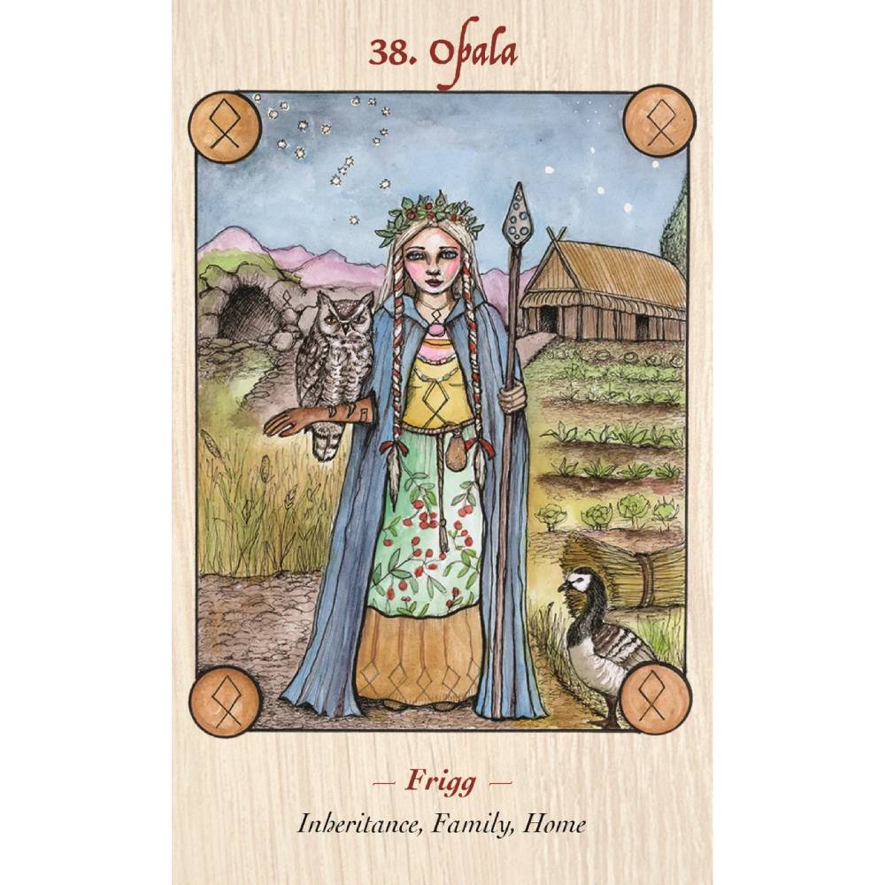 Norse Goddess Rune Orākuls