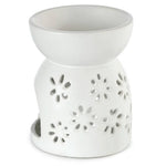 Ielādēt attēlu galerijas skatītājā, Aroma Lampa Keramika Daisy White 11.5cm
