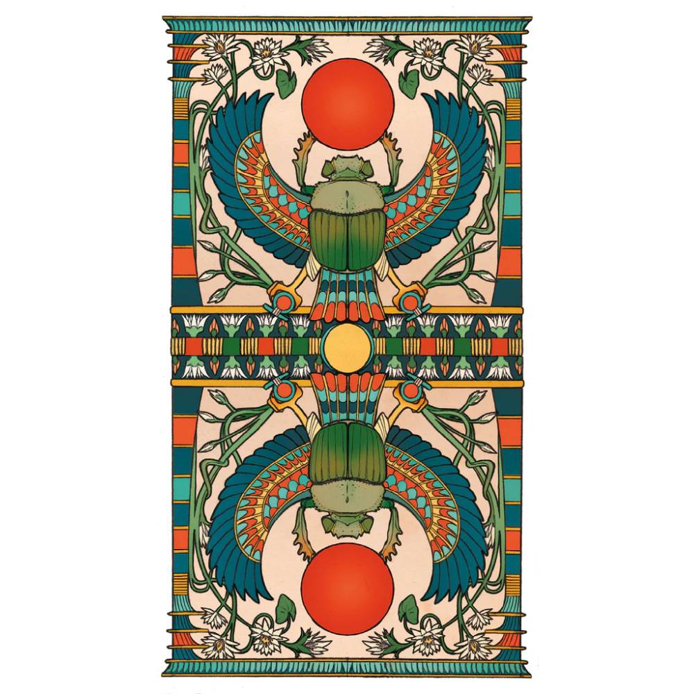 Egyptian Art Nouveau Taro Kārtis