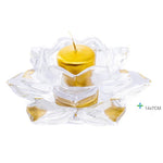 Load image into Gallery viewer, Stikla Svečturis Lotus 14x7cm
