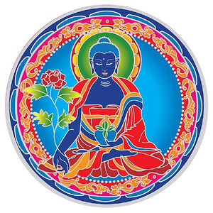 Uzlīme Medicine Buddha Mandala Ø14cm