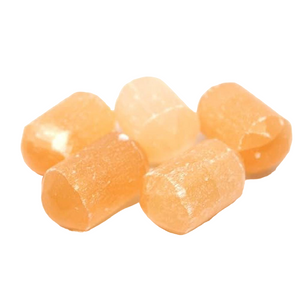 Akmens Selenīts / Oranžais Selenīts / Orange Selenite Tumbled Stones