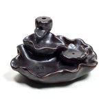 Load image into Gallery viewer, Backflow incense burner Lotus 11x8x6cm
