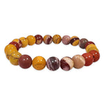 Load image into Gallery viewer, Stone Bracelet Mookaite 8mm
