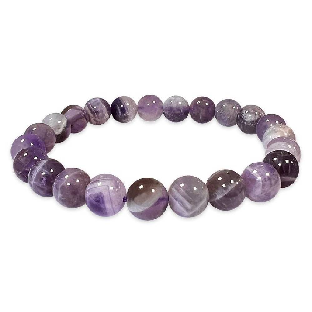 Rokassprādze Ametists Chevron Brazīlija / Amethyst A 7.5-8.5mm