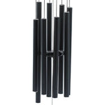 Load image into Gallery viewer, Wind chime &#39;Pure sound&#39; Musical Scale Black 95cm
