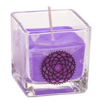 Load image into Gallery viewer, Rape Wax Scented Candles 7 Chakra 6x6x6cm / 260gr
