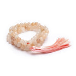 Load image into Gallery viewer, Mala Pink Aventurine with tassel 108 beads
