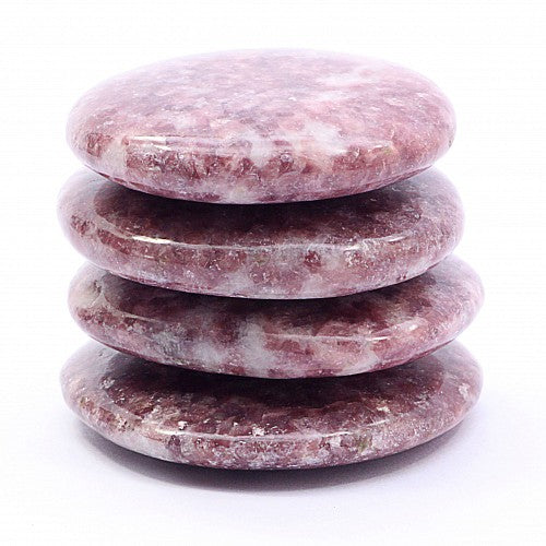 Akmens Lepidolīts Madagaskara / Lepidolite Chakra Stone 30-45mm