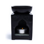 Load image into Gallery viewer, Oil burner soapstone Buddha 11cm
