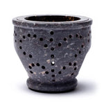 Load image into Gallery viewer, Incense &amp; oil burner soapstone small 9cm
