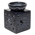 Load image into Gallery viewer, Oil burner OHM black soapstone 11cm
