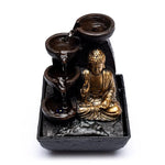 Load image into Gallery viewer, Water fountain Buddha 13.3x13.3x17.3cm
