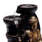 Ielādēt attēlu galerijas skatītājā, Ūdens Strūklaka Compassion Buddha 13.3x13.3x17.3cm
