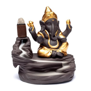 Turētājs konusiem ar krītošu dūmu efektu Ganesh 9x6x10cm