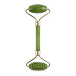 Load image into Gallery viewer, Sejas Rullītis Nefrīts / Jade Massager with Roller 6x15cm
