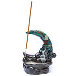Load image into Gallery viewer, Backflow incense burner Moon 10x12x8cm
