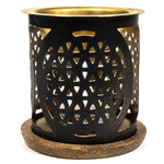 Load image into Gallery viewer, Aromafume oil burner Flower of life 9x8cm
