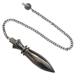 Ielādēt attēlu galerijas skatītājā, Svārsts Metāls / Metal Egyptian Karnak Healing Pendulum Metatron
